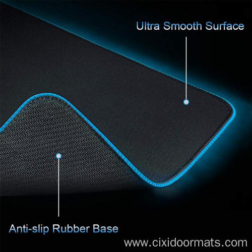 Anti-slip customized gaming LED mouse pads